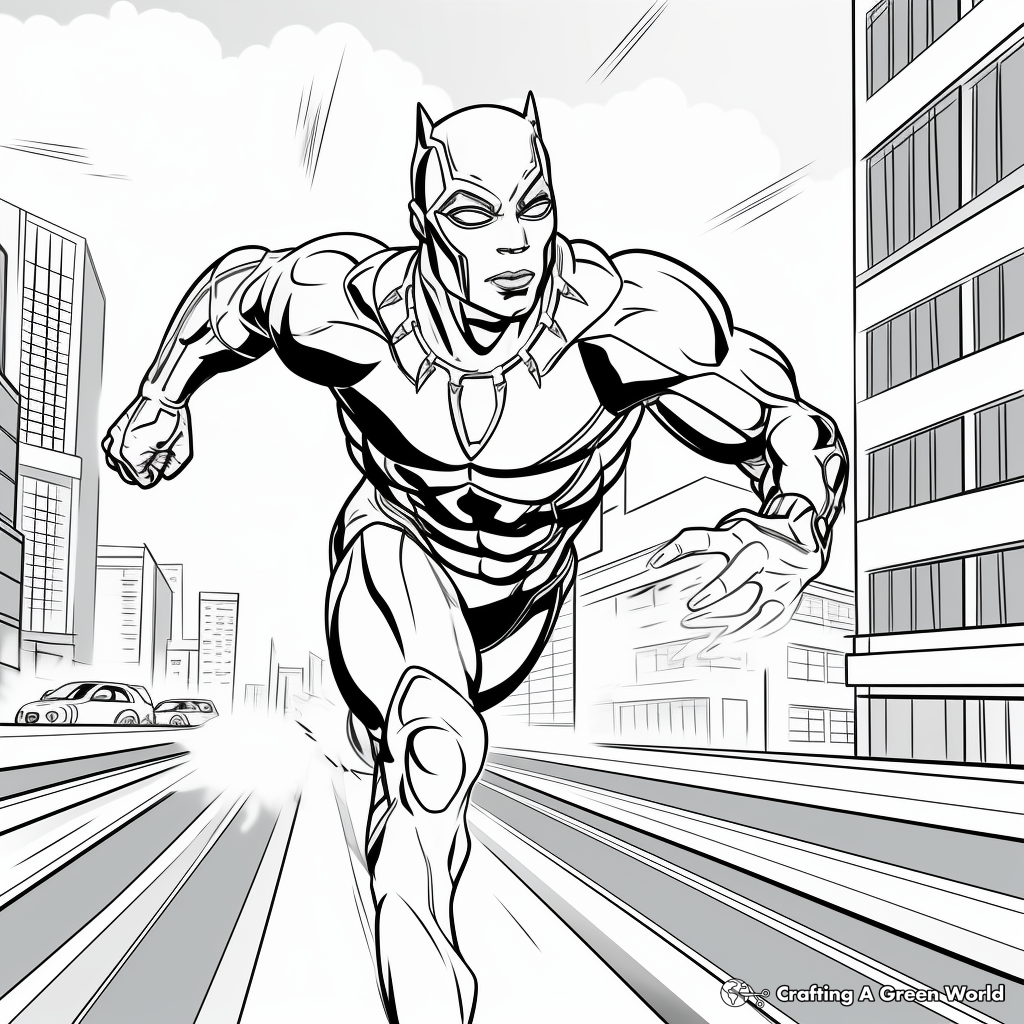 Panther coloring pages