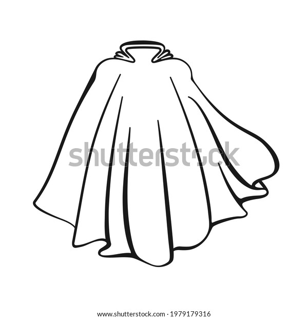 Superhero cape outline images stock photos d objects vectors