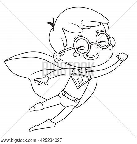 Coloring page super vector photo free trial bigstock