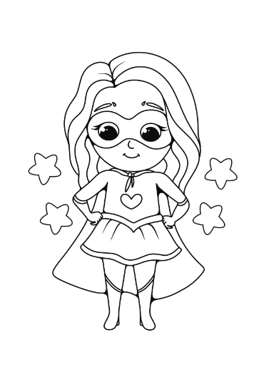 Superhero coloring pages just family fun