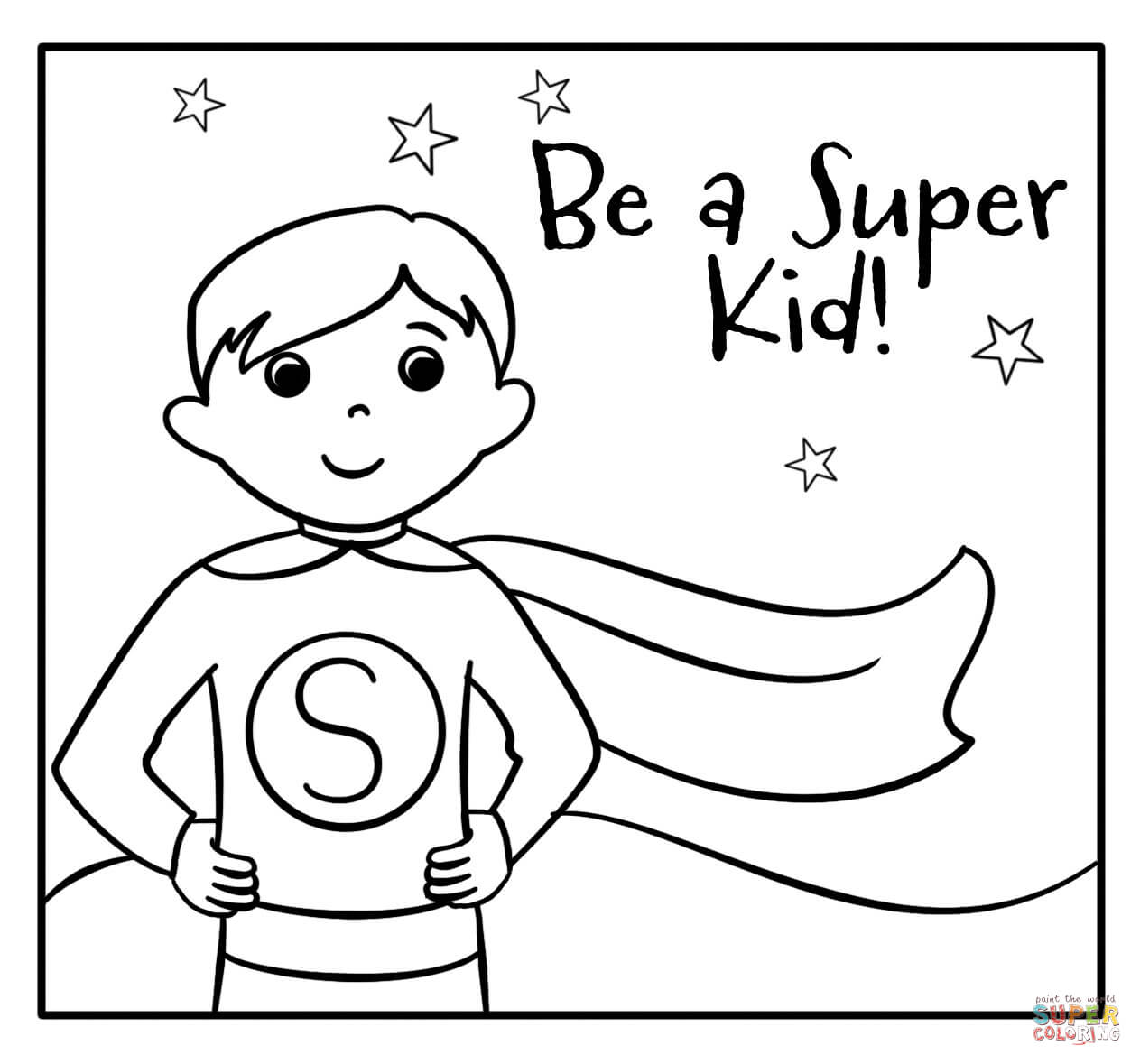 Be a super kid