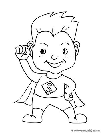 Carnival costumes for boys coloring pages