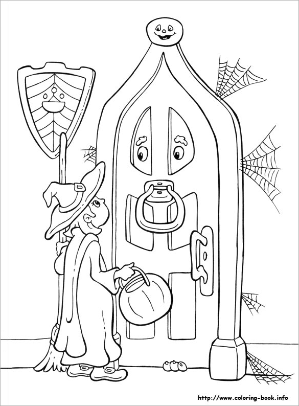 Halloween coloring pages