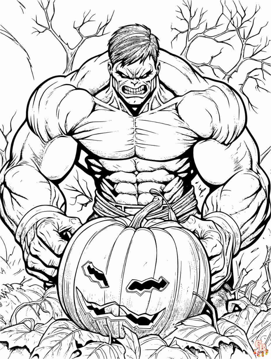 Transform into a hero with s hulk coloring pages