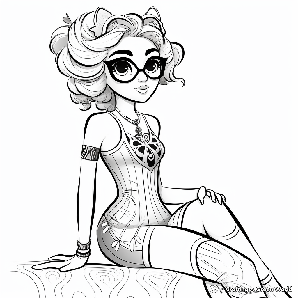 Miraculous ladybug coloring pages