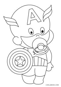 Free printable superhero coloring pages for kids