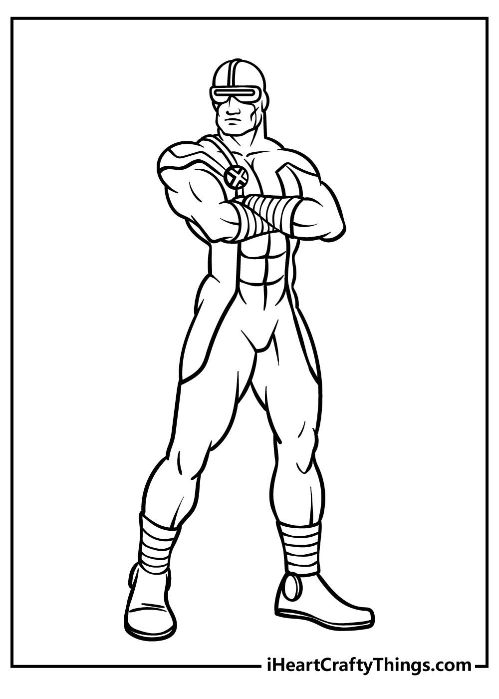 Superhero coloring pages free printables