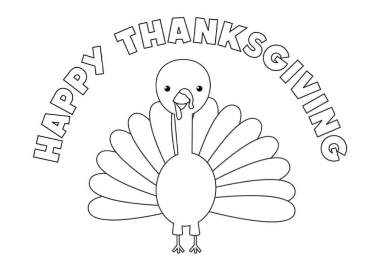 Download thanksgiving coloring pages for kids