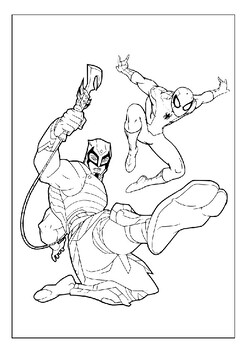 Unleash your childs inner superhero with our printable marvel coloring pages