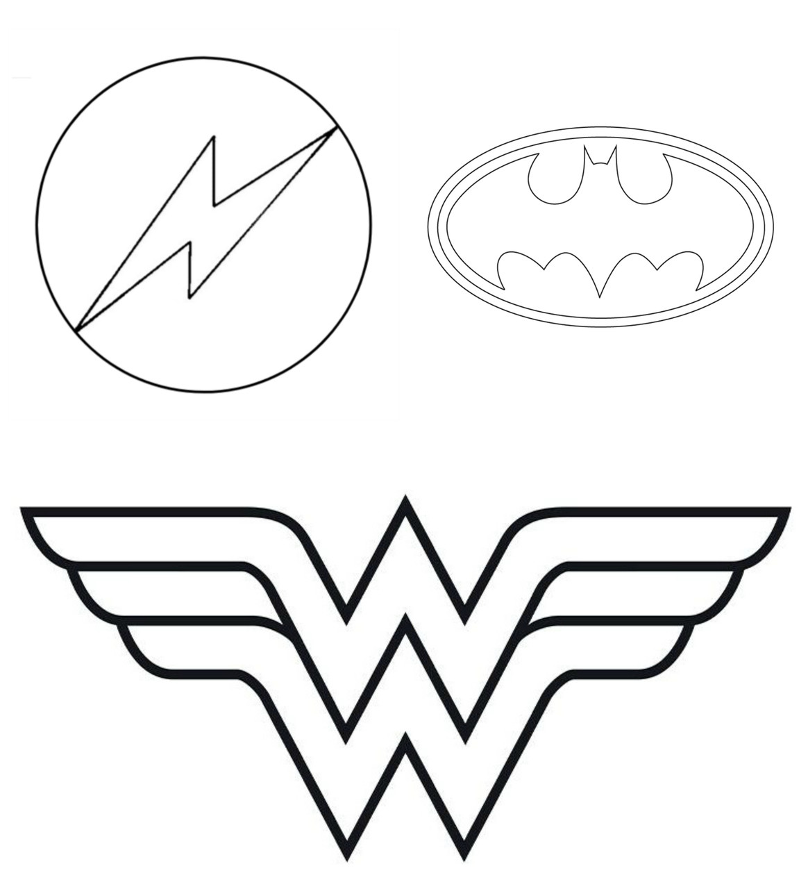 Superhero logo tin plate cutters