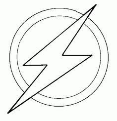 Superhero logo coloring pages