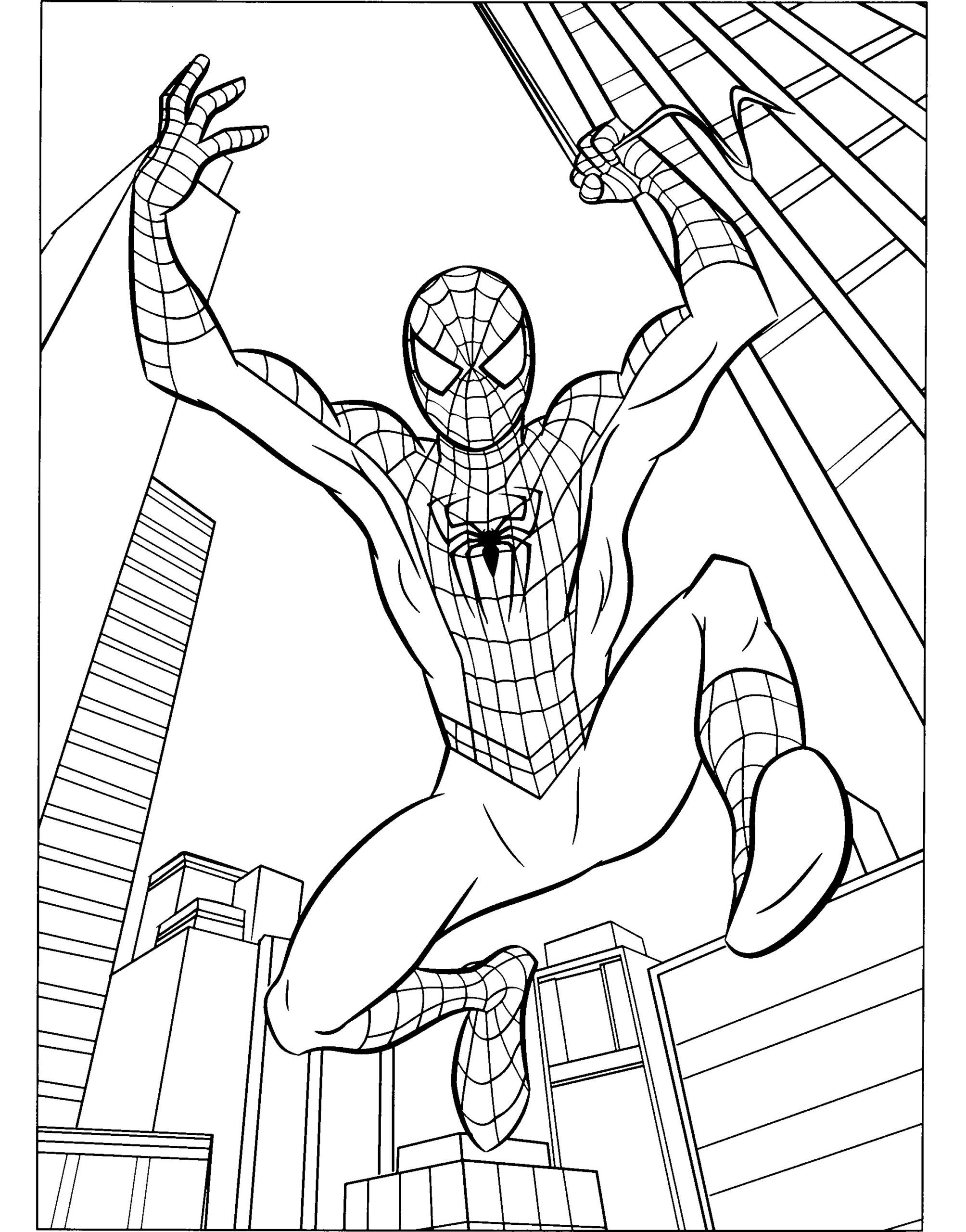 Printable marvel coloring pages pdf