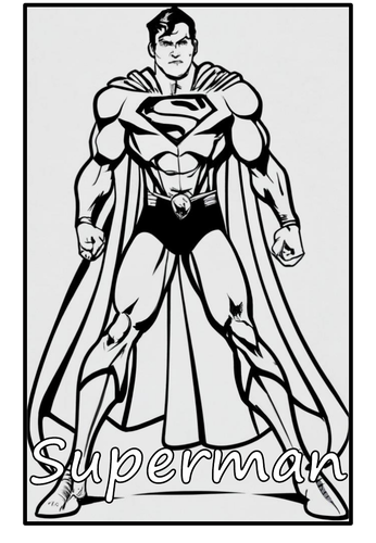 Superheroes dc marvel main character colouring coloring pages sheets mindfulness full a print teaching resources