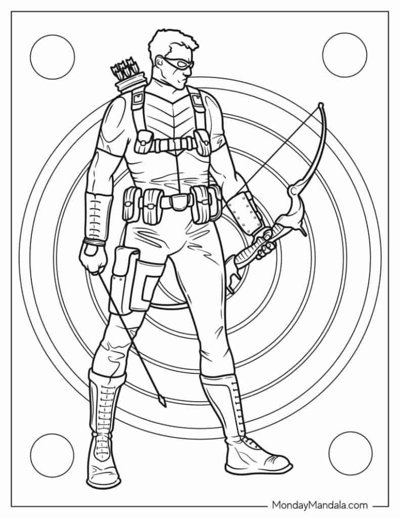 Superhero coloring pages free pdf printables