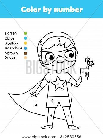 Superkid boy vector photo free trial bigstock