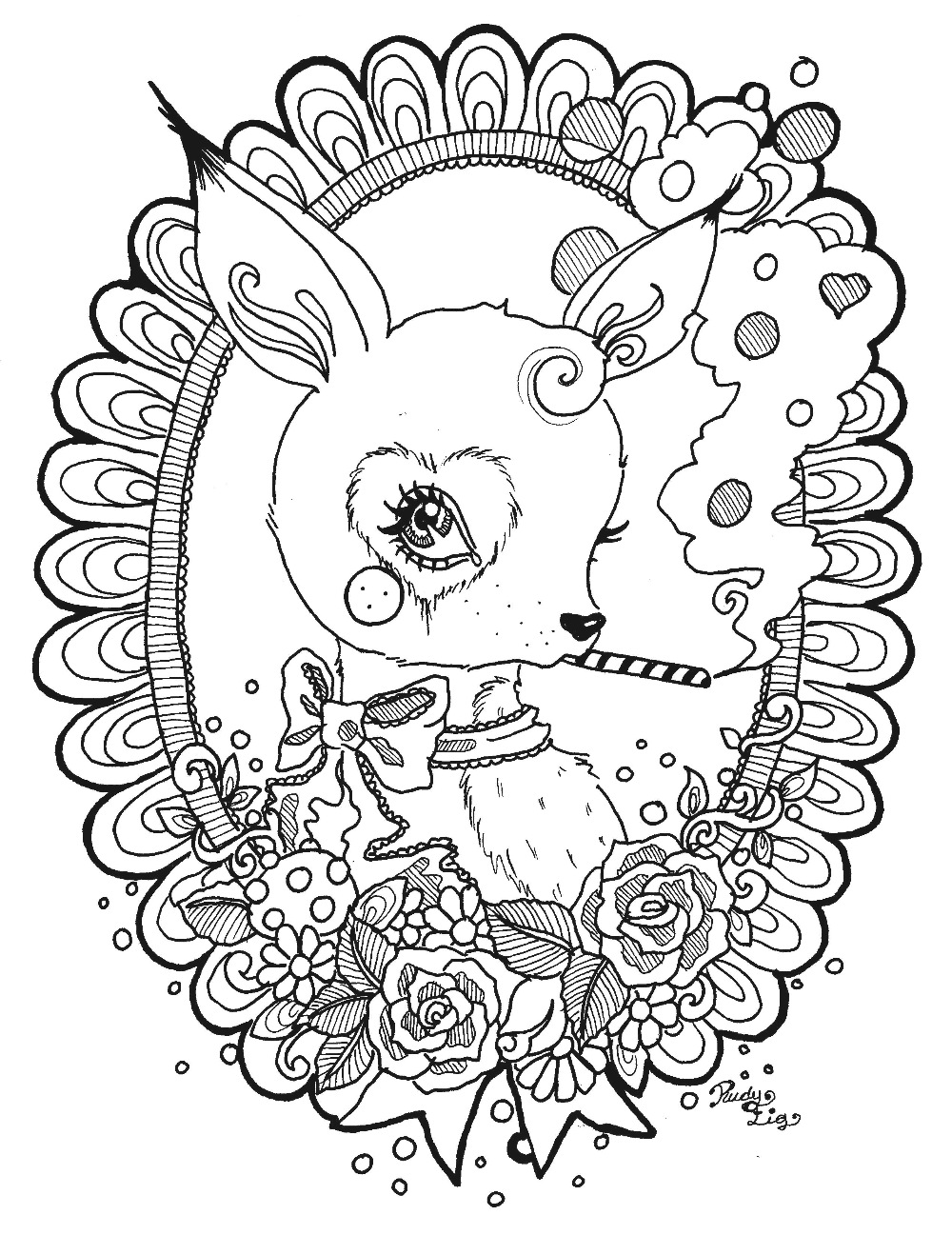 Fundraiser by rudy fig supercool coloring book by rudy fig