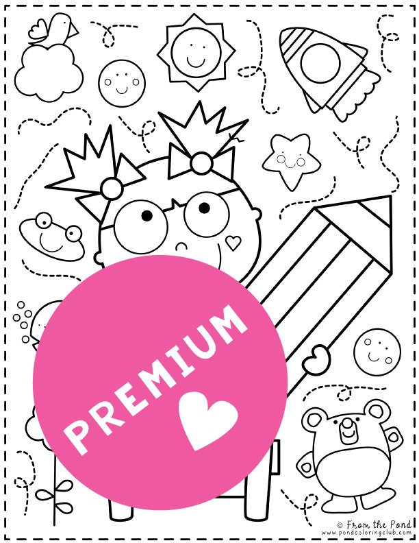 Kids premium â pond coloring club