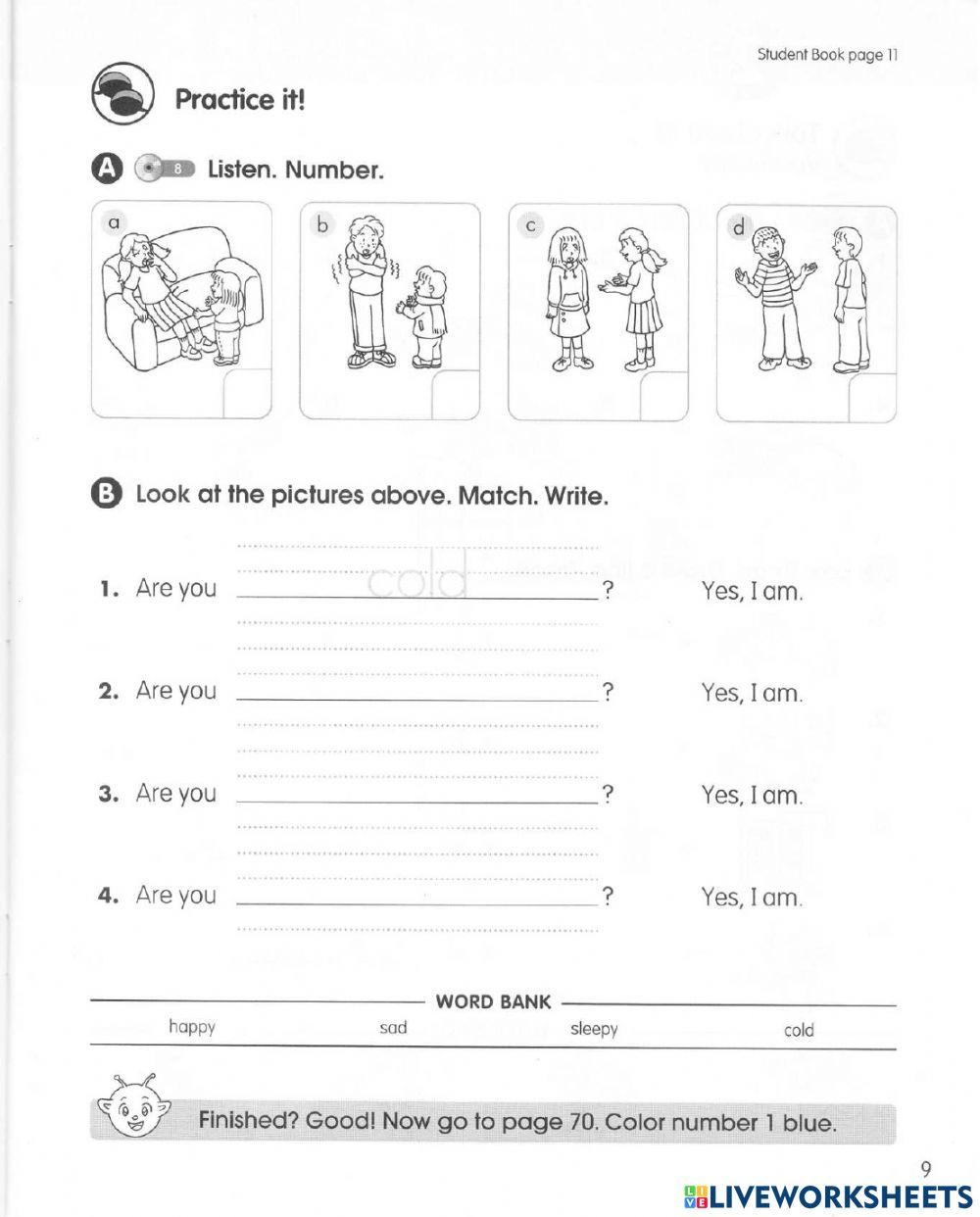 Superkids u wb worksheet live worksheets