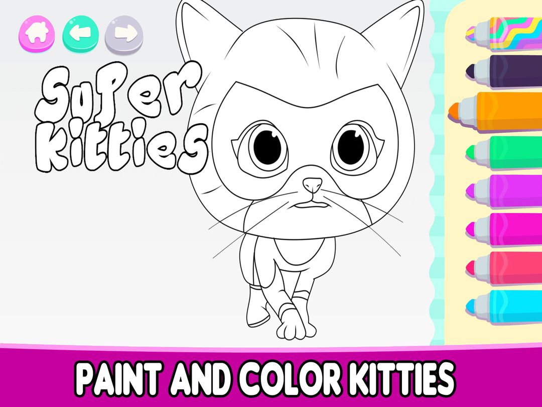 Super kitty coloring android s apk download for free