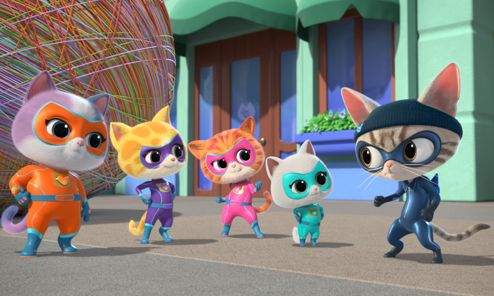 Mission pawsible disney juniors superkitties are ready to save the day animation magazine