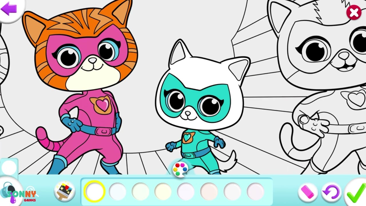 How to draw disney juniors superkitties