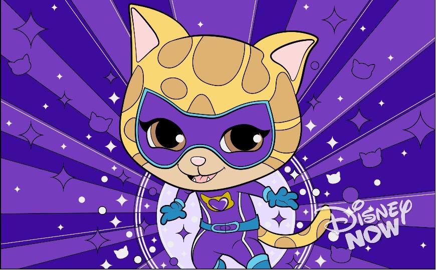 I colored sparks in superkitties from the color splash