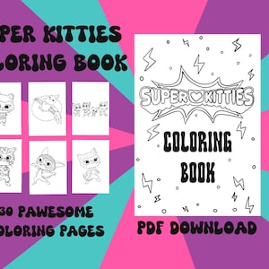 Kitty coloring book