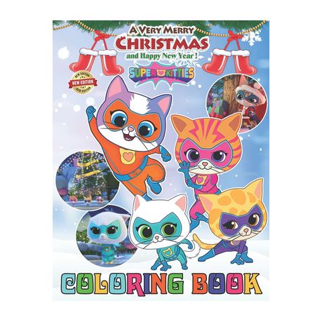 The super kitties christmas coloring book shop today get it tomorrow