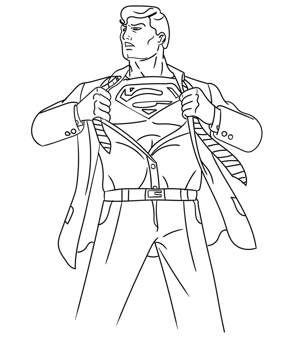 Top free printable superman coloring pages online
