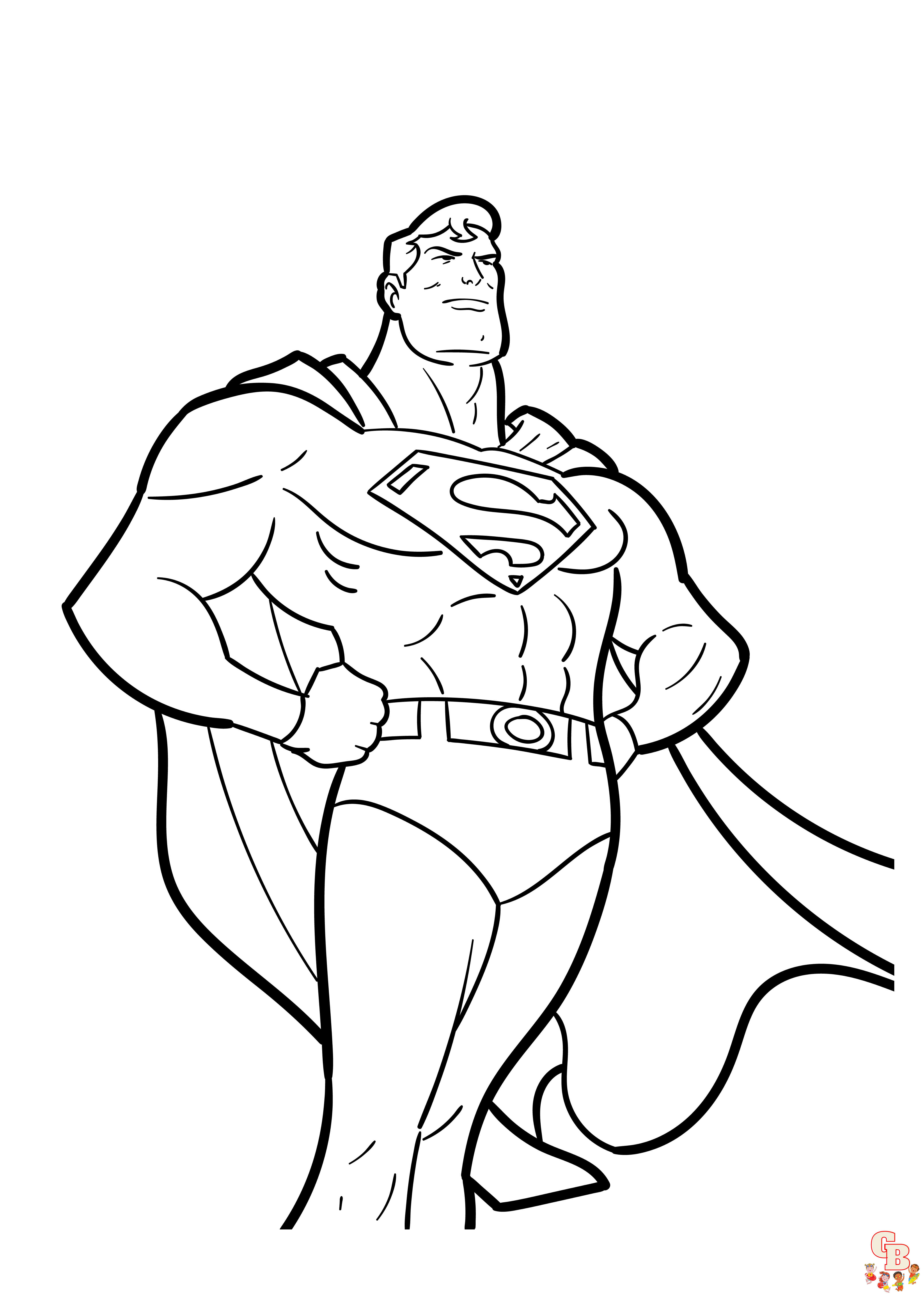 Get creative with free printable superman coloring pages