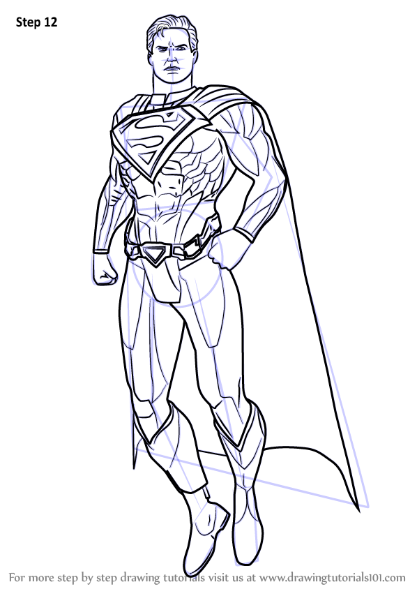 How to draw superman from injustice