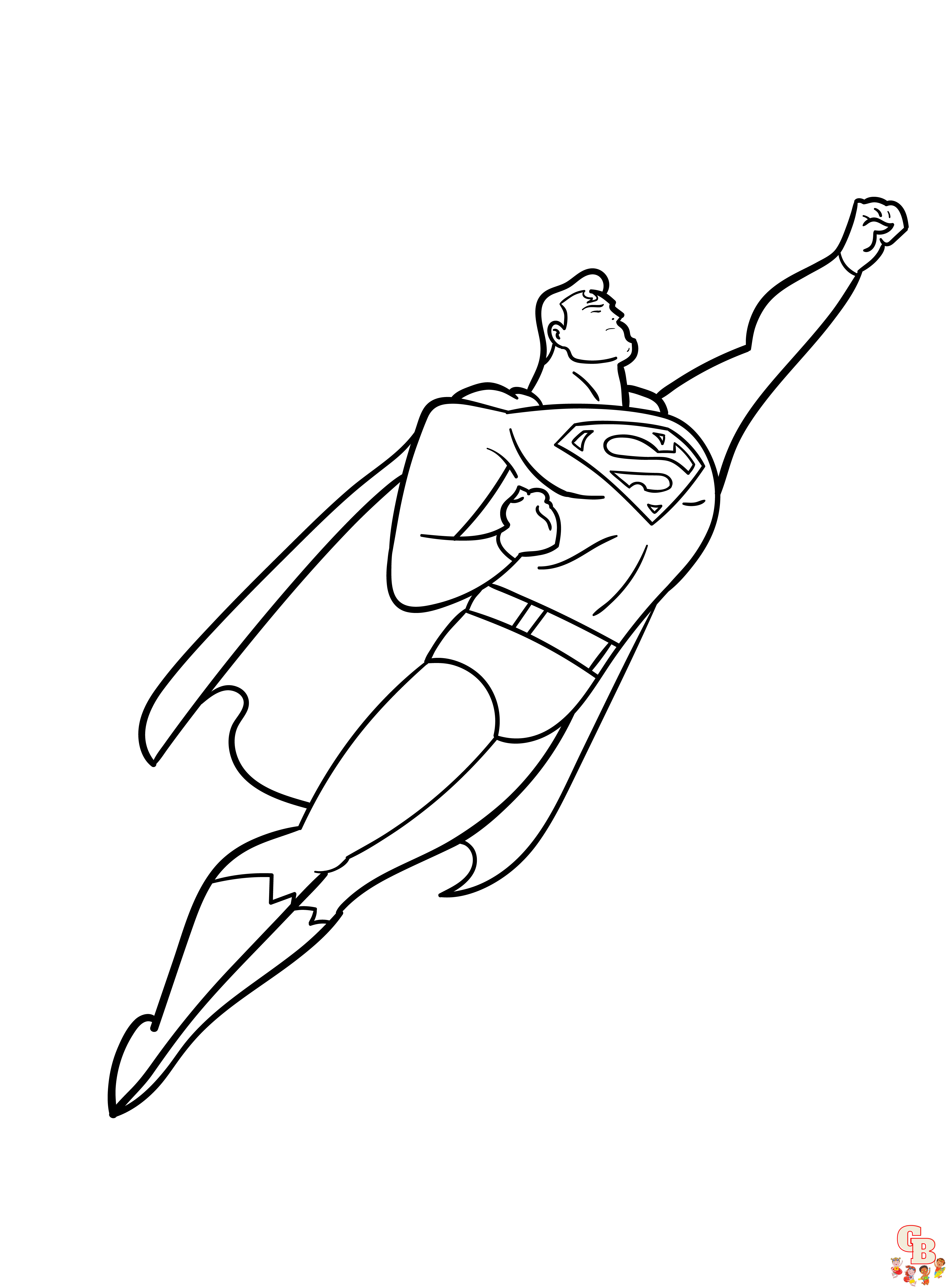 Get creative with free printable superman coloring pages