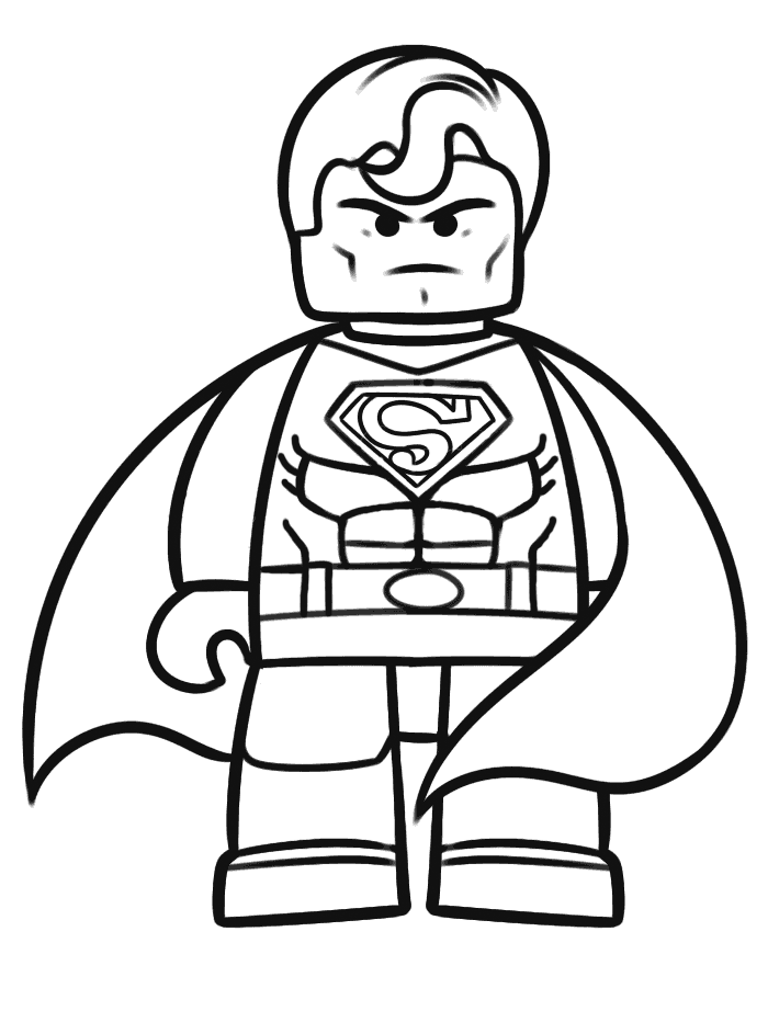 Lego coloring pages