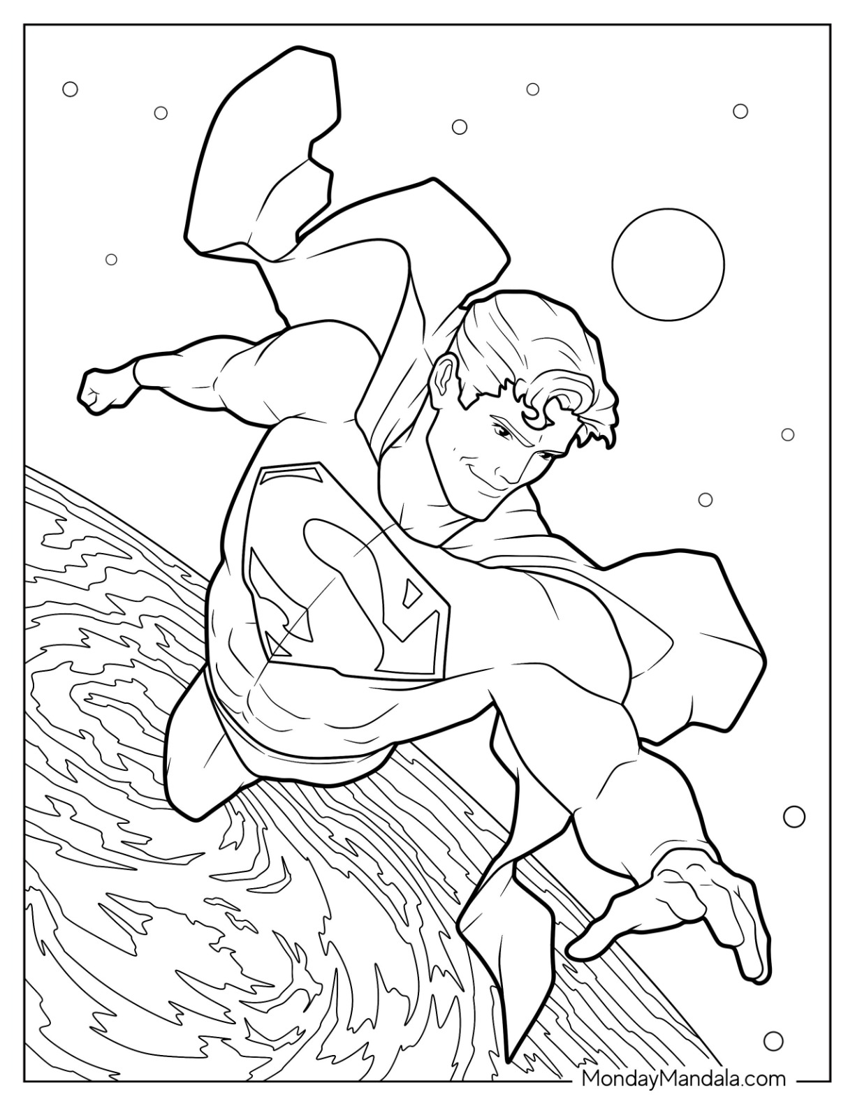 Justice league coloring pages free pdf printables