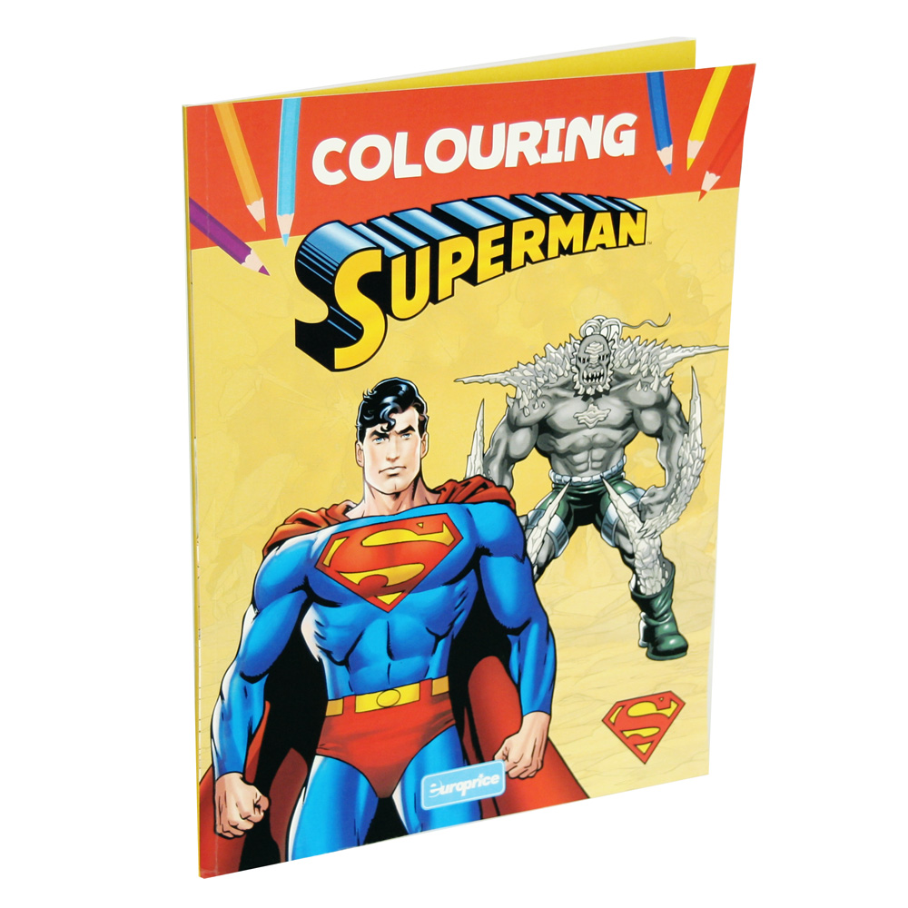 Superman colouring