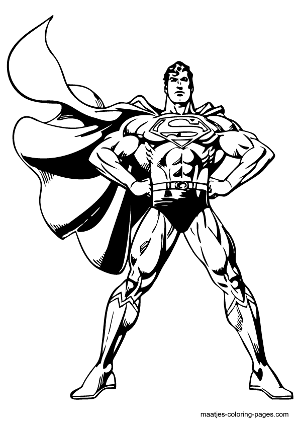 Superman coloring page superman coloring pages superhero coloring pages superhero coloring