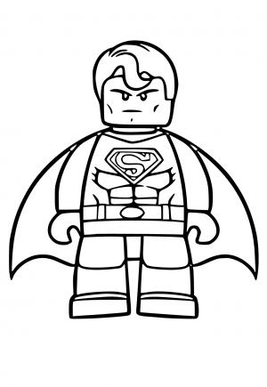 Free printable superman coloring pages for adults and kids