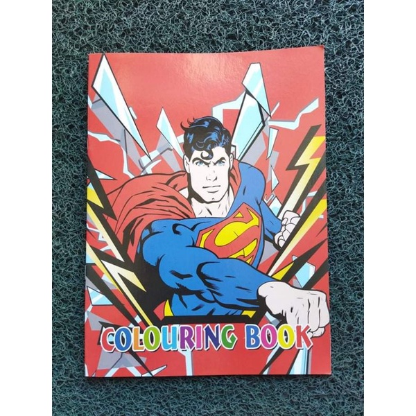 Coloring book superman batman frozen spongebobspidermancinderella mickey mouse ilippines