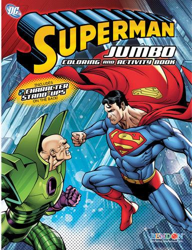 Superman coloring book â adventure hobbies toys