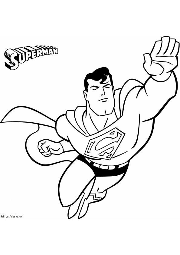 Superman coloring coloring pages