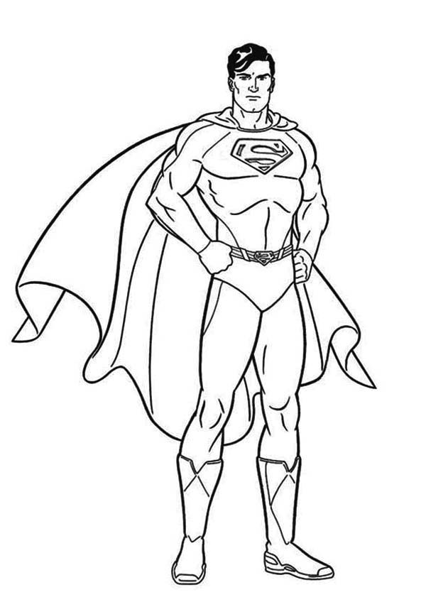 Superman picture coloring page superman coloring pages superhero coloring pages superhero coloring
