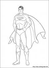 Superman coloring pages on coloring