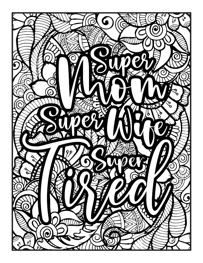 Free mothers day coloring sheets