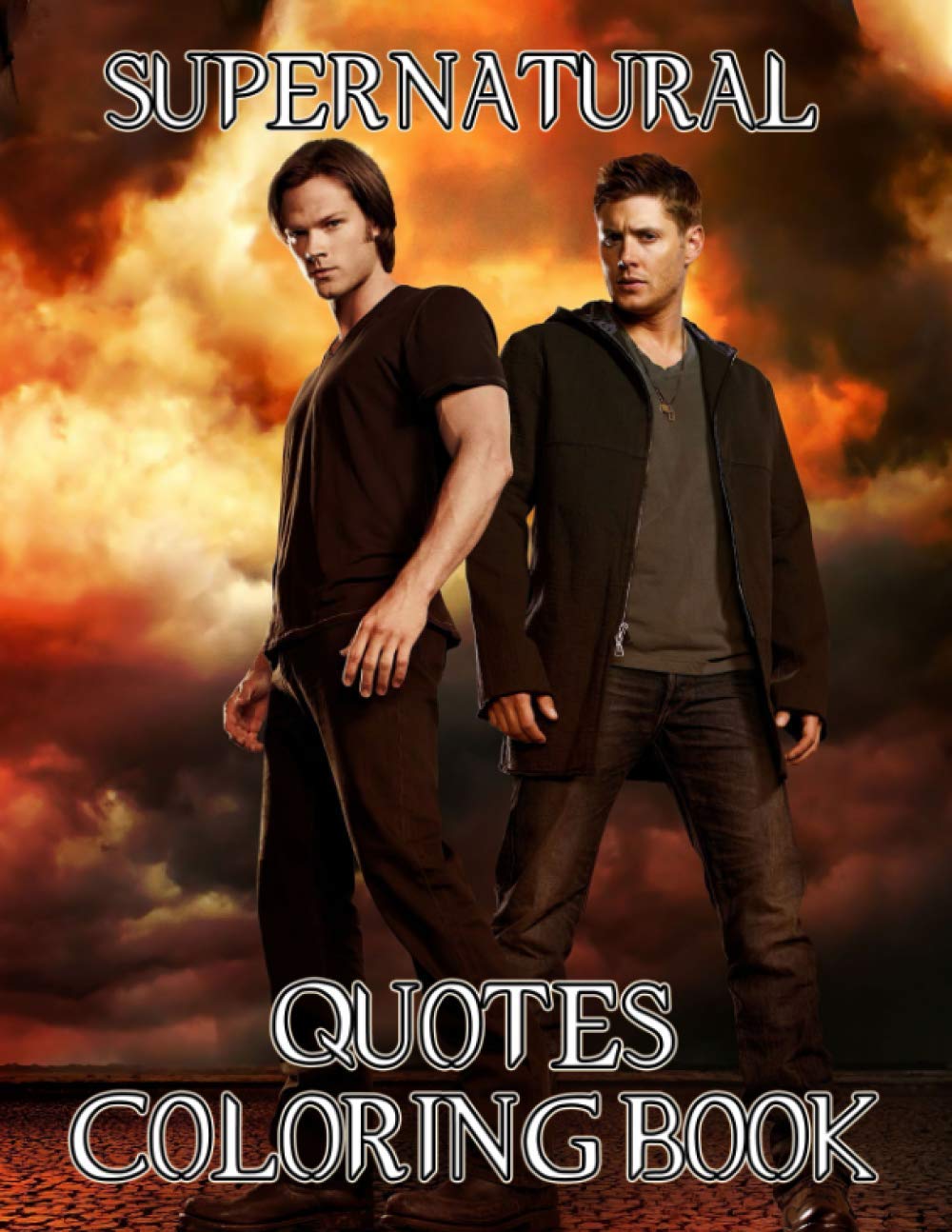 Supernatural quotes coloring book an amazing coloring book with many quotes of supernatural by bradley brown