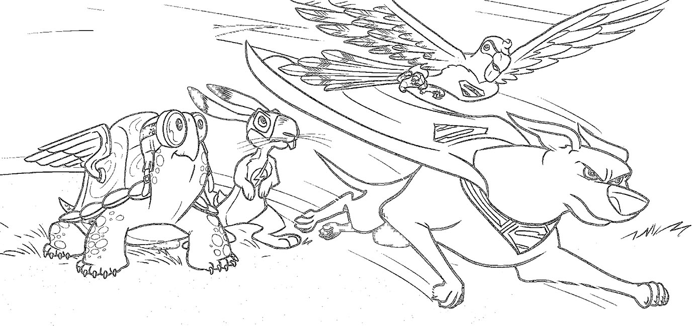 Coloring pages dc league of super pets â art art