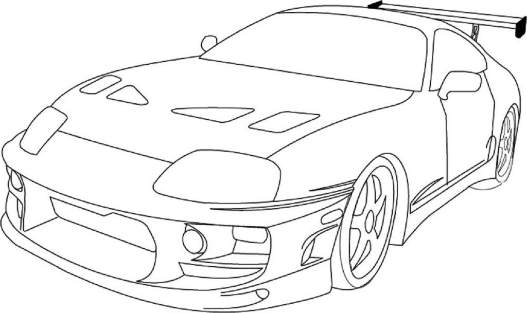 Fast and furious coloring pages toyota supra carros para colorear toyota supra mk autos para dibujar