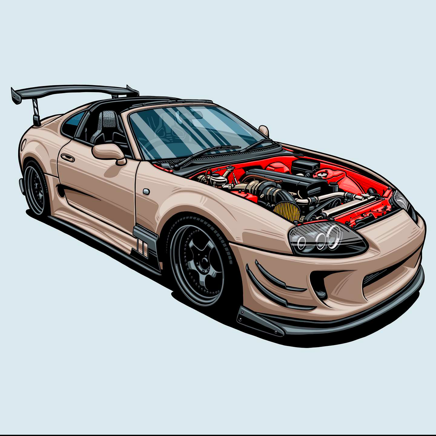 Toyota supra mk vector drawing x rcarporn