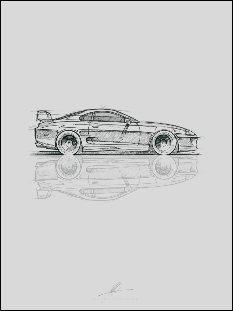 Supra side sketch one of colours