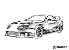 Toyota supra mk drawing ð ideas toyota supra mk toyota supra supra