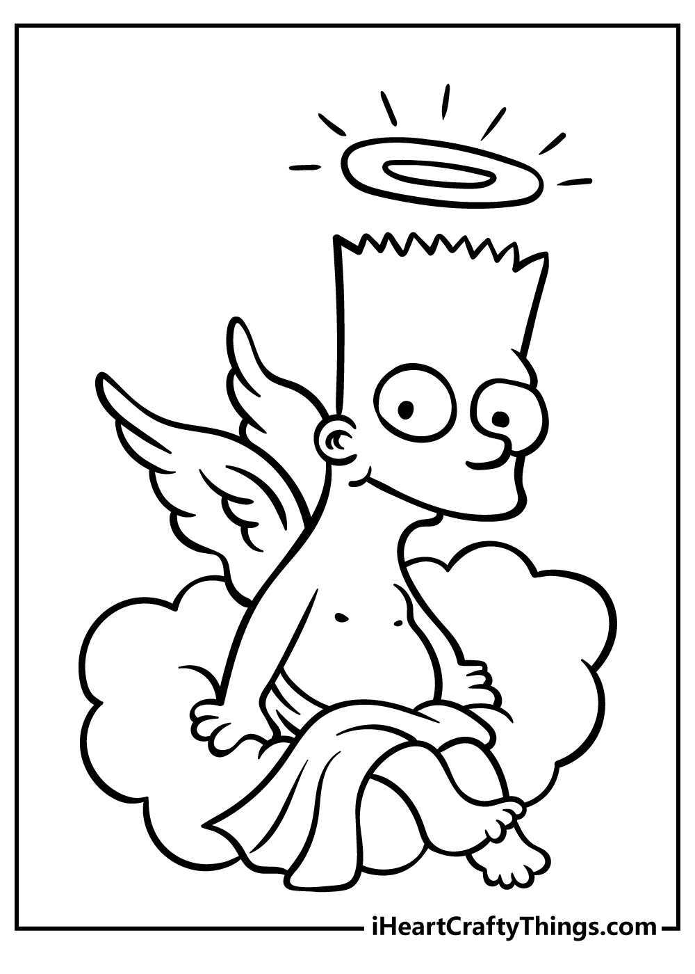 Simpsons coloring pages free printables